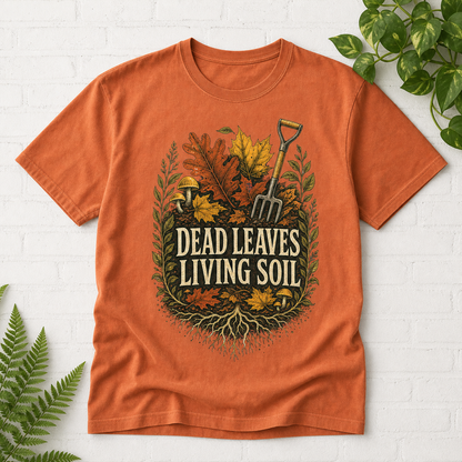 Dead Leaves Living Soil T-Shirt - Yam