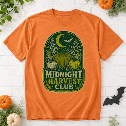 Midnight Harvest Club Halloween T-Shirt - Yam