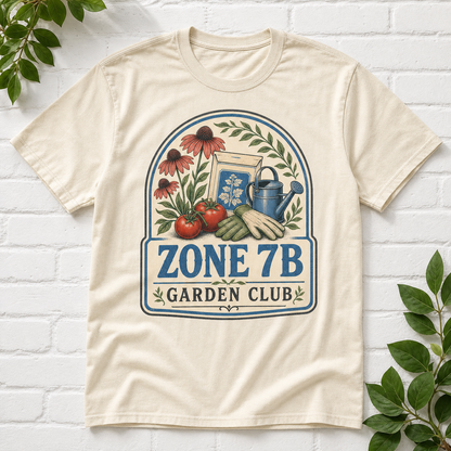 Zone 7B Garden Club T-Shirt - Ivory