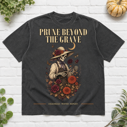 Prune Beyond The Grave Halloween T-Shirt - Pepper