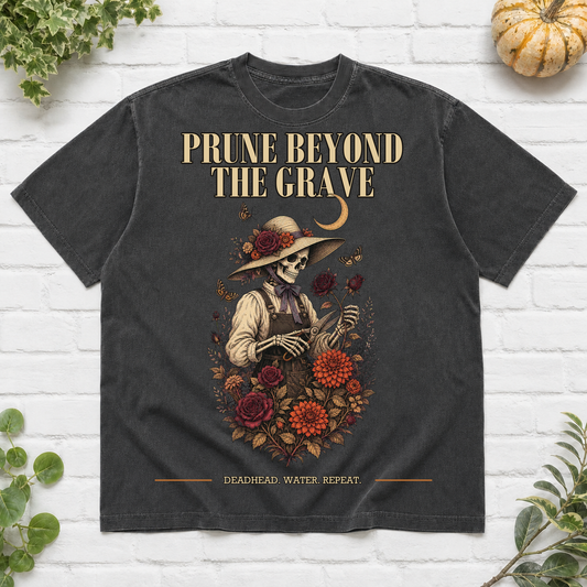 Prune Beyond The Grave Halloween T-Shirt - Pepper