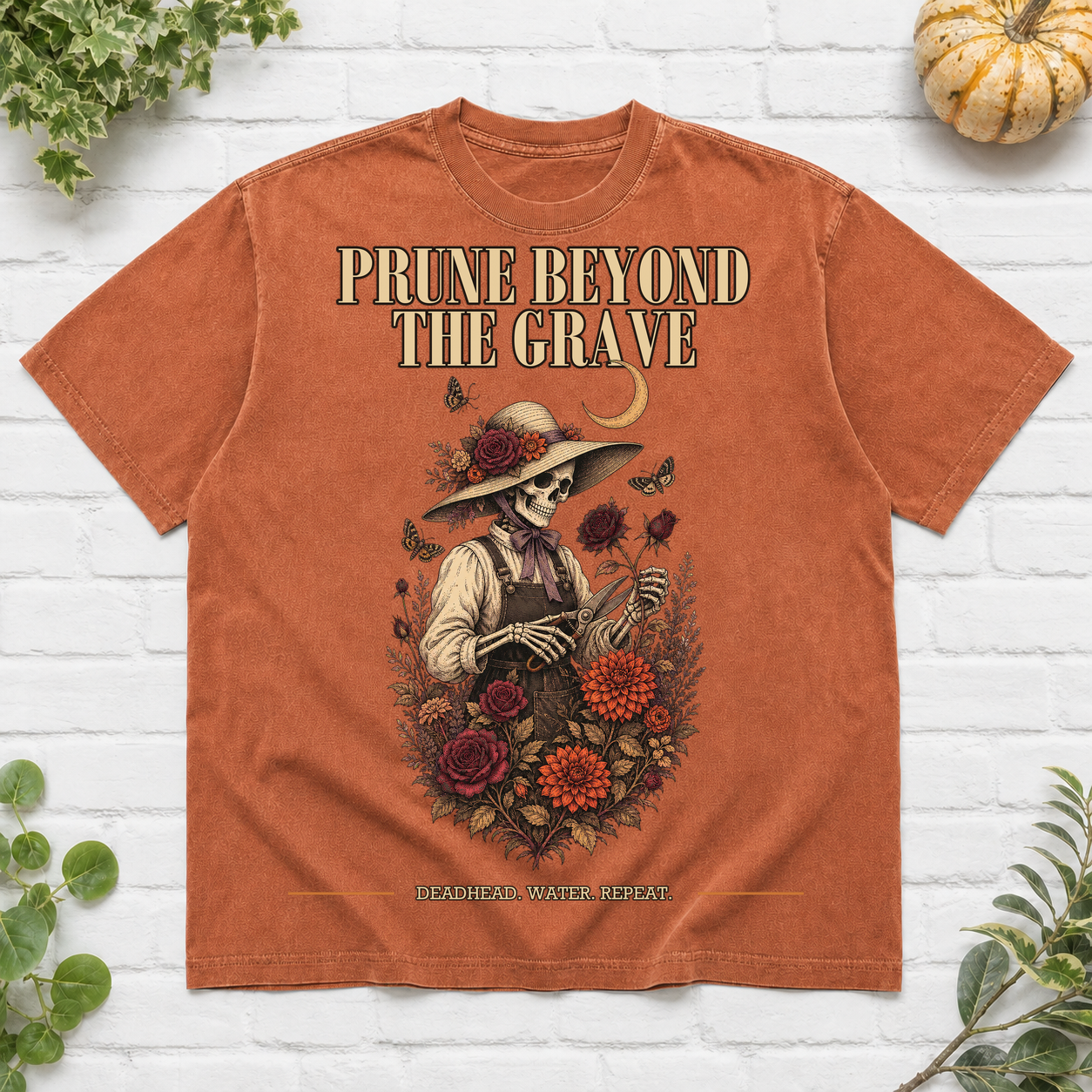 Prune Beyond The Grave Halloween T-Shirt - Yam