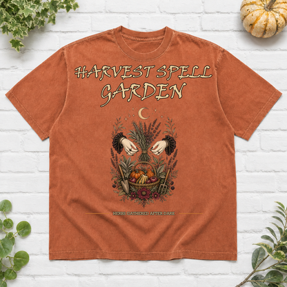 Harvest Spell Garden Halloween T-Shirt - Yam