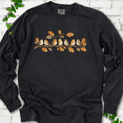Fall Feathered Friends LS T-Shirt - Cellife Well