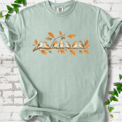 Fall Feathered Friends T-Shirt - Cellife Well