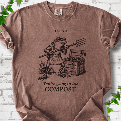 Going in the Compost T-Shirt - Cellife Well
