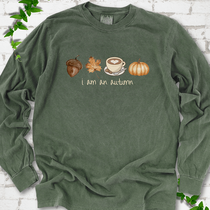 i am an autumn LS T-Shirt - Cellife Well
