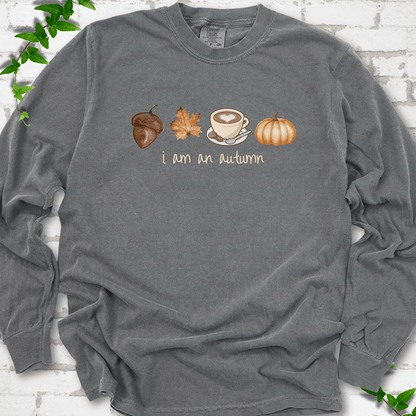 i am an autumn LS T-Shirt - Cellife Well