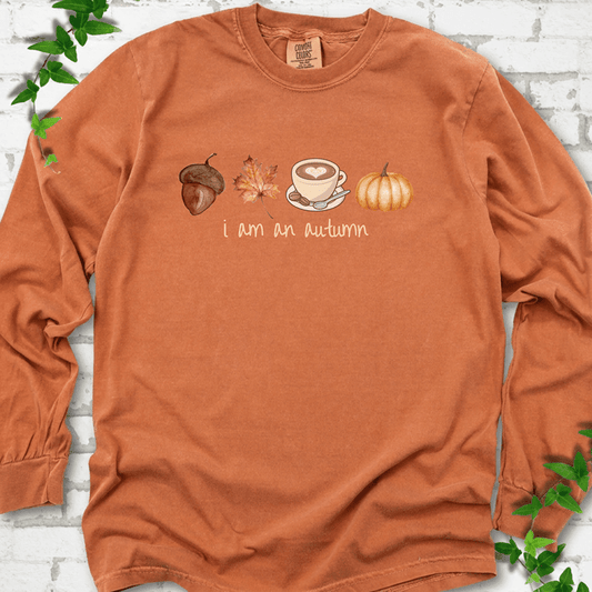 i am an autumn LS T-Shirt - Cellife Well