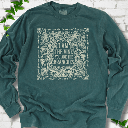 I Am The Vine LS T-Shirt - Cellife Well