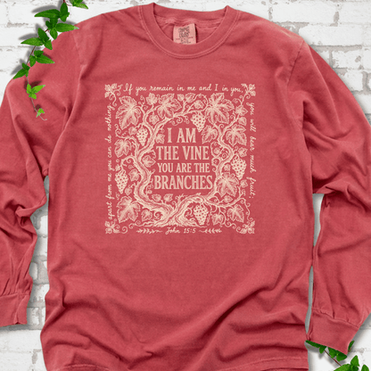 I Am The Vine LS T-Shirt - Cellife Well