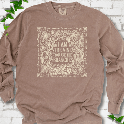 I Am The Vine LS T-Shirt - Cellife Well