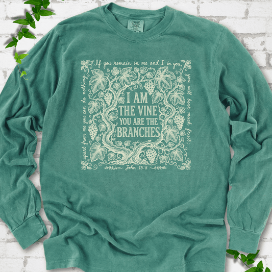 I Am The Vine LS T-Shirt - Cellife Well