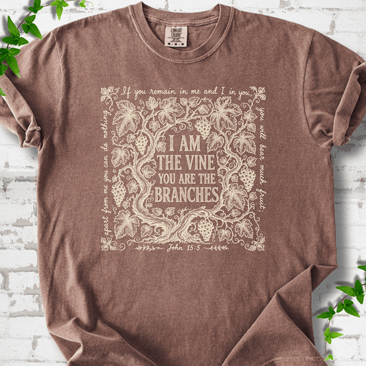 I Am The Vine T-Shirt - Cellife Well