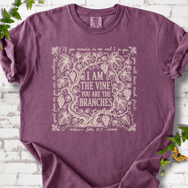 I Am The Vine T-Shirt - Cellife Well