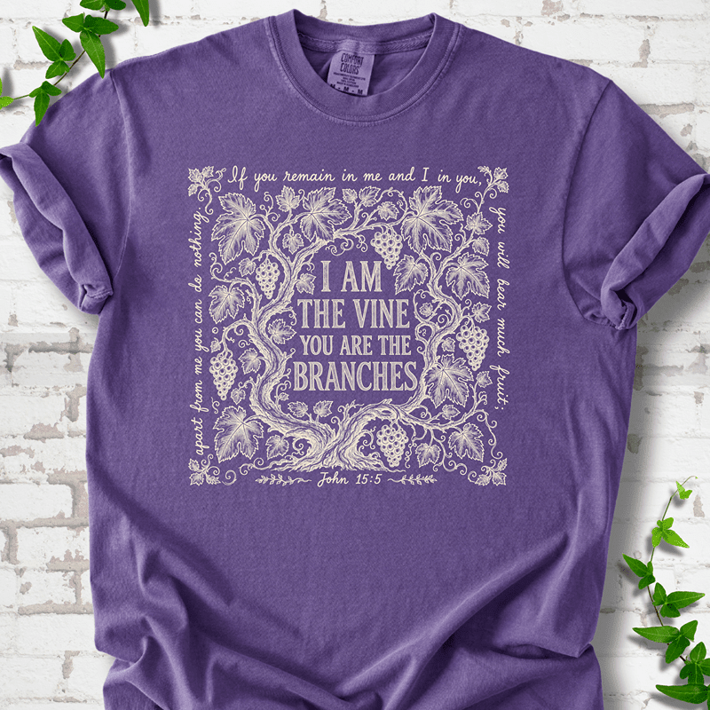 I Am The Vine T-Shirt - Cellife Well