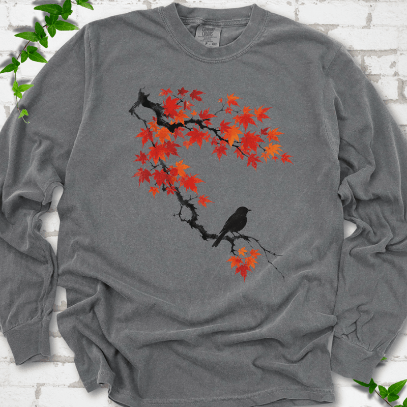 Japanese Maple LS T-Shirt - Cellife Well