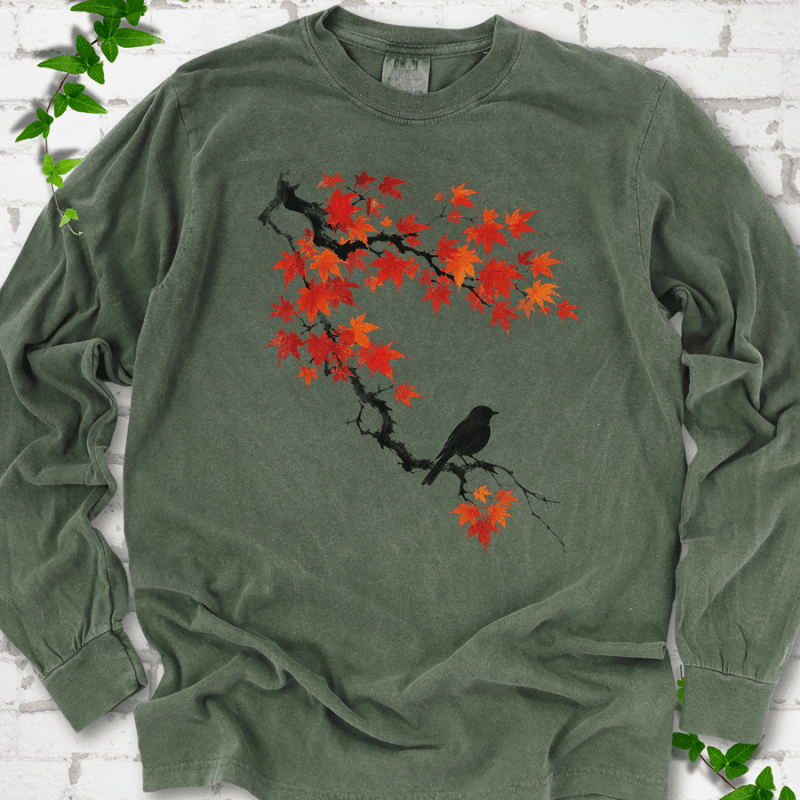 Japanese Maple LS T-Shirt - Cellife Well
