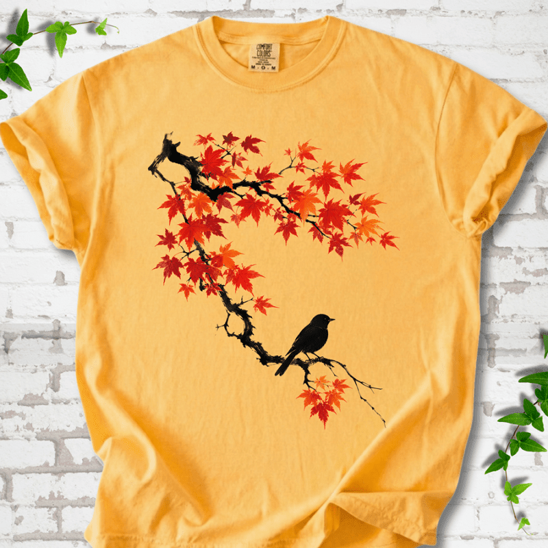 Japanese Maple T-Shirt - Cellife Well