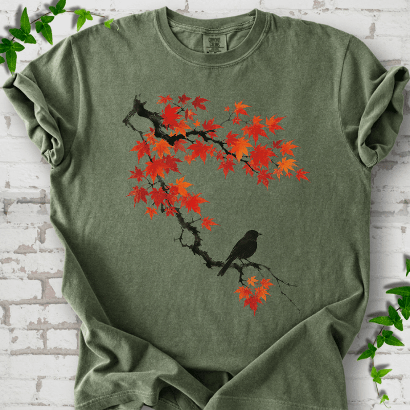 Japanese Maple T-Shirt - Cellife Well