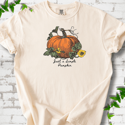 Just a Simple Pumpkin T-Shirt - Cellife Well