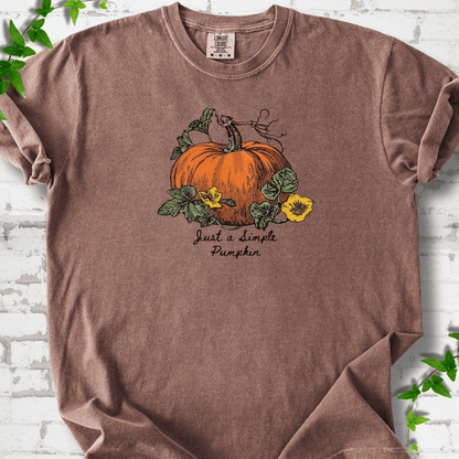 Just a Simple Pumpkin T-Shirt - Cellife Well