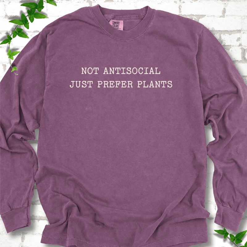 Just Prefer Plants LS T-Shirt - Cellife Well