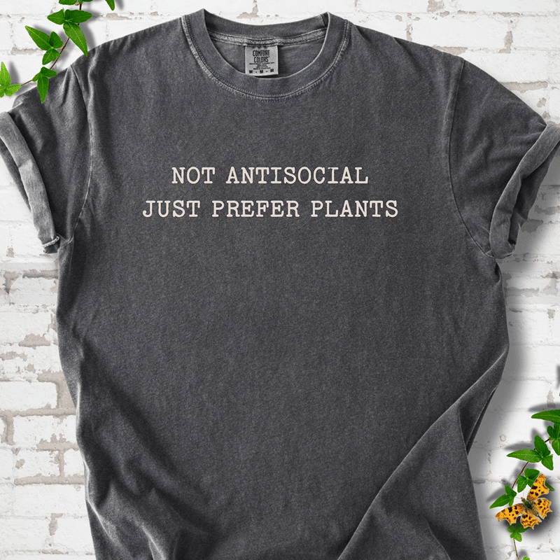 Just Prefer Plants T-Shirt - Cellife Well
