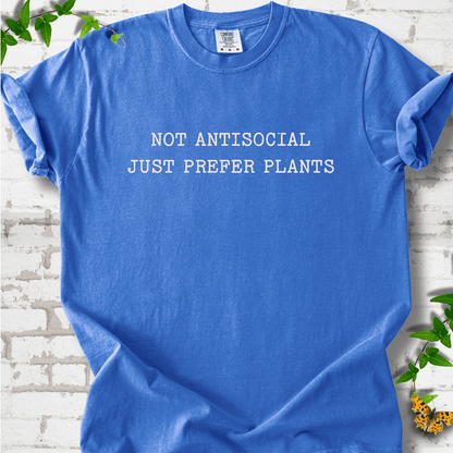 Just Prefer Plants T-Shirt - Cellife Well