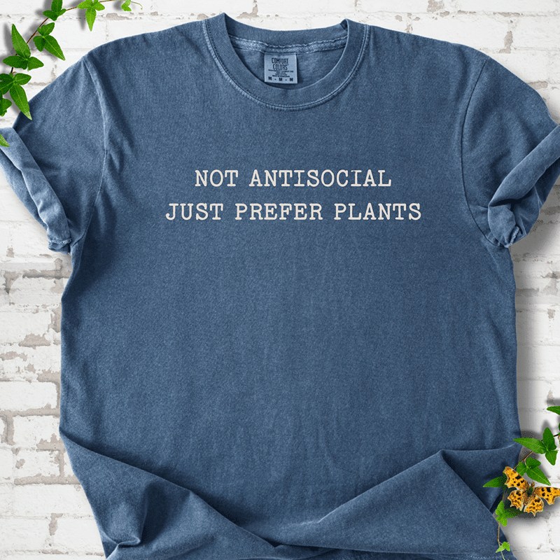 Just Prefer Plants T-Shirt - Cellife Well