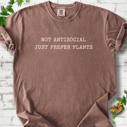Just Prefer Plants T-Shirt - Cellife Well