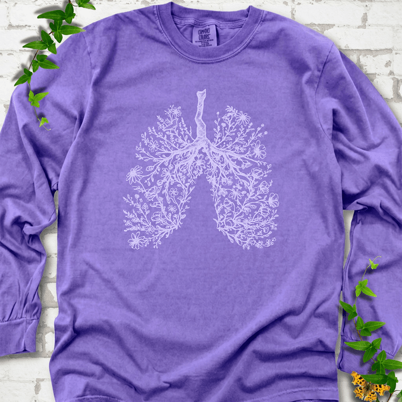 Let It Breathe LS T-Shirt - Cellife Well