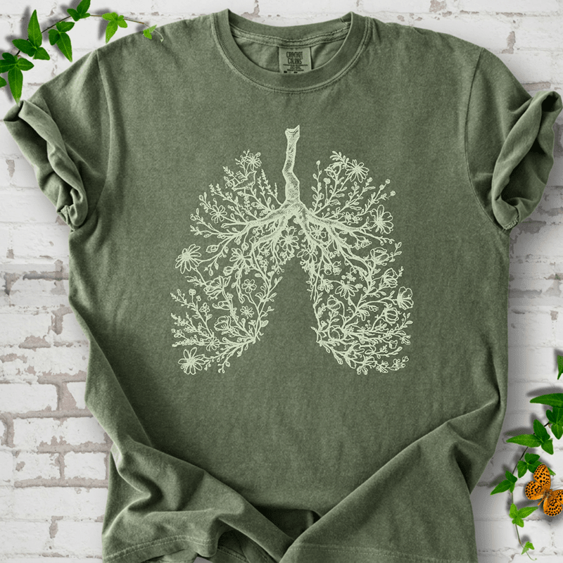 Let It Breathe T-Shirt - Cellife Well