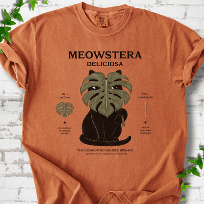 Meowstera T-Shirt - Cellife Well