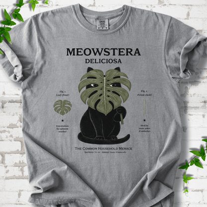 Meowstera T-Shirt - Cellife Well