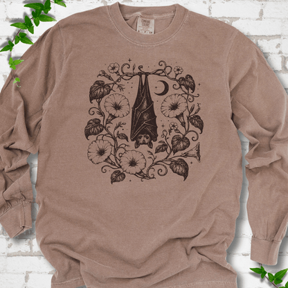 Moon Garden Bat LS T-Shirt - Cellife Well