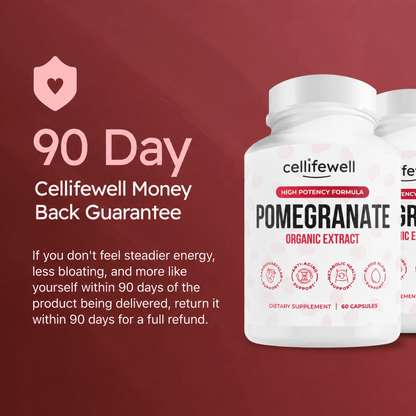 Organic Pomegranate Extract Capsules - Cellife Well