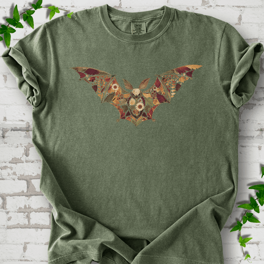 Pressed Flower Bat T-Shirt - Cellife Well