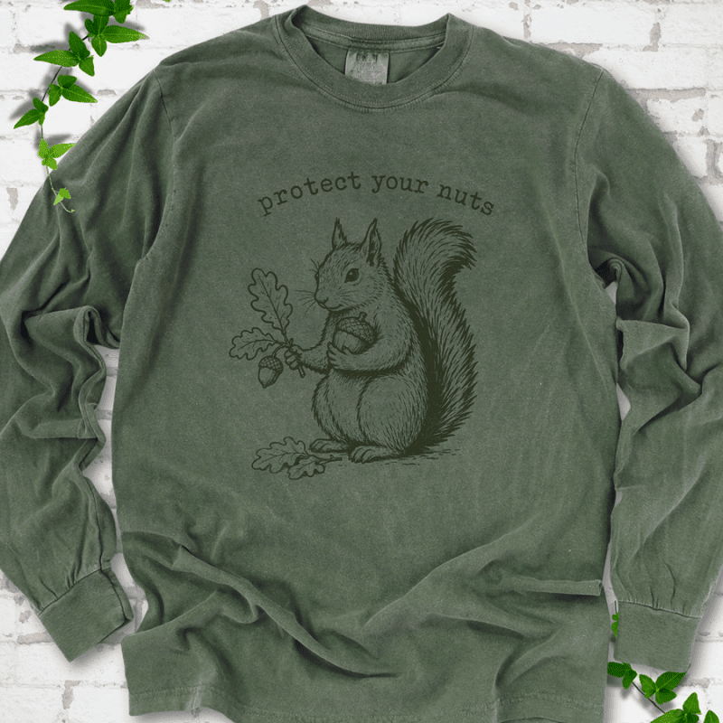 Protect Your Nuts LS T-Shirt - Cellife Well