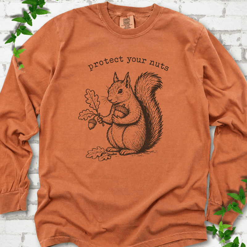 Protect Your Nuts LS T-Shirt - Cellife Well