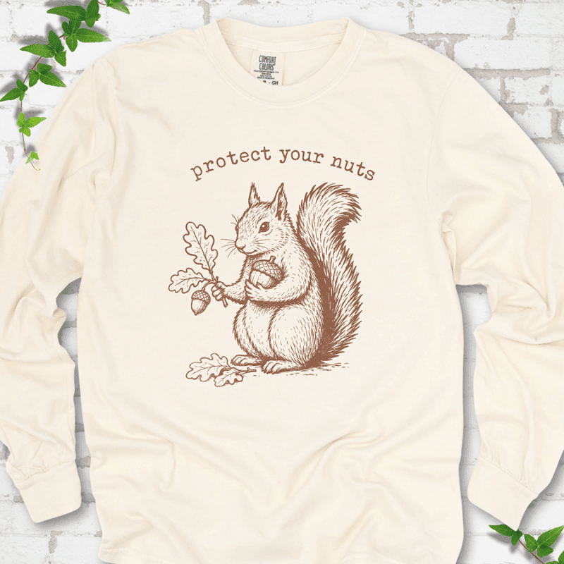 Protect Your Nuts LS T-Shirt - Cellife Well