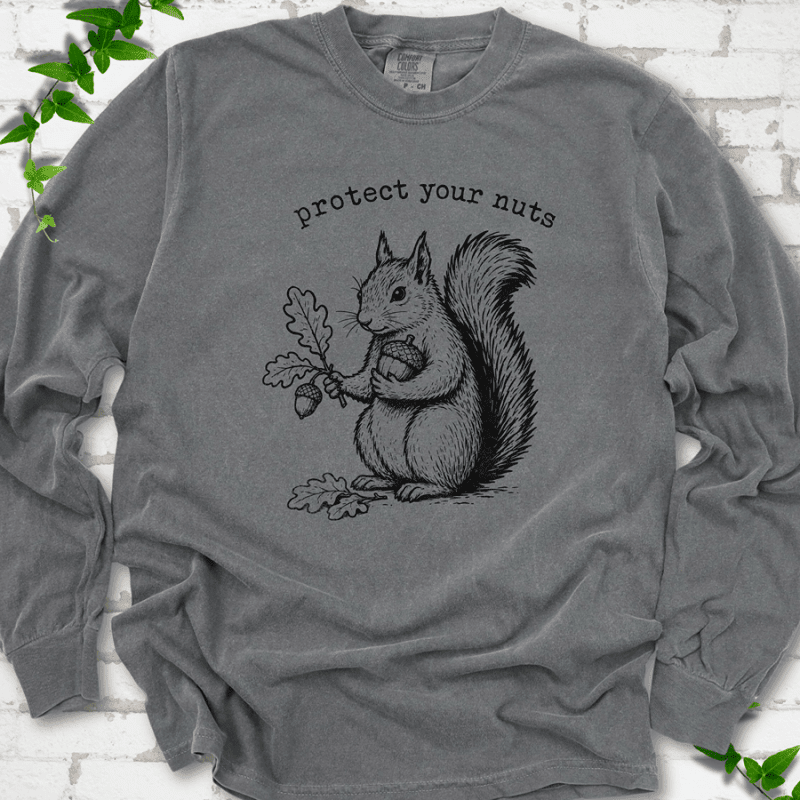 Protect Your Nuts LS T-Shirt - Cellife Well
