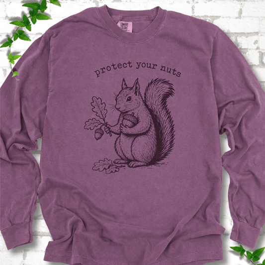 Protect Your Nuts LS T-Shirt - Cellife Well