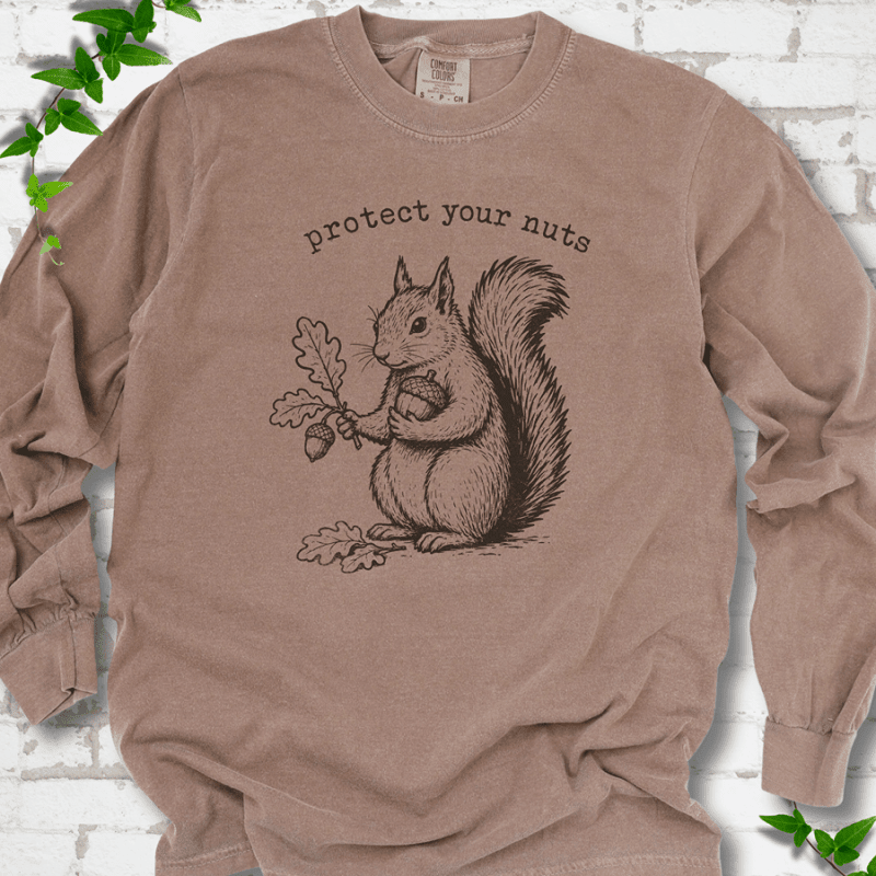 Protect Your Nuts LS T-Shirt - Cellife Well