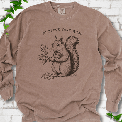Protect Your Nuts LS T-Shirt - Cellife Well