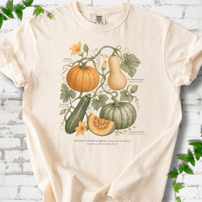Pumpkin & Squash Botanical T-Shirt - Cellife Well