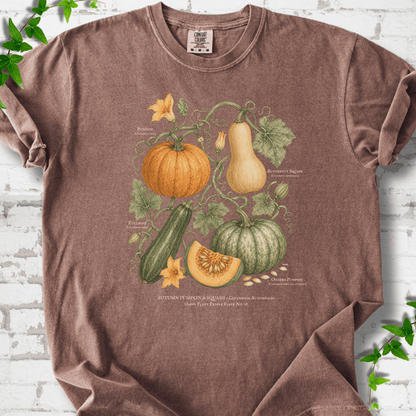 Pumpkin & Squash Botanical T-Shirt - Cellife Well