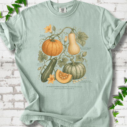 Pumpkin & Squash Botanical T-Shirt - Cellife Well