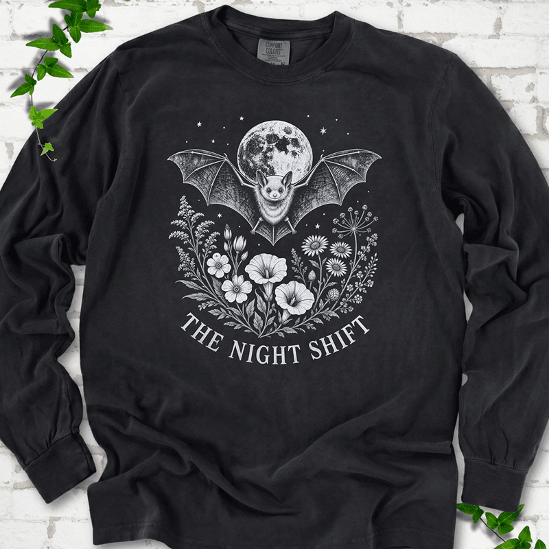 The Night Shift LS T-Shirt - Cellife Well