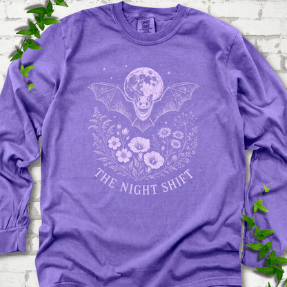 The Night Shift LS T-Shirt - Cellife Well